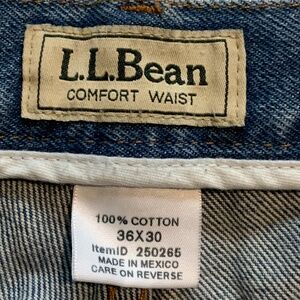 LL Bean mens jeans